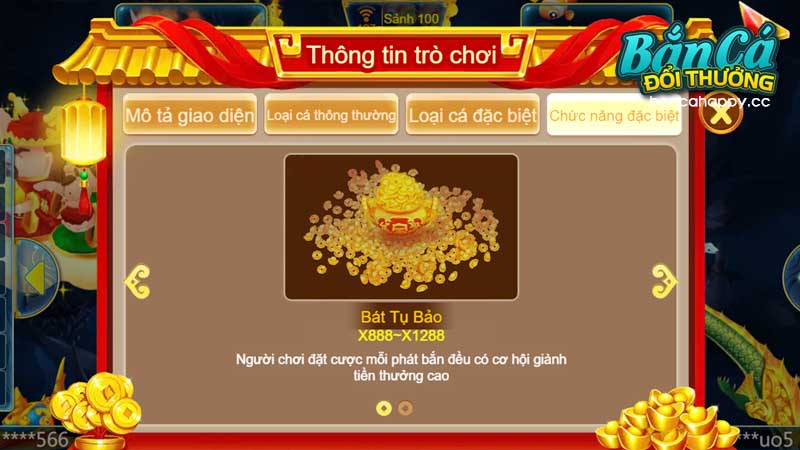 tính năng bắn cá online tam tiên và phần thưởng