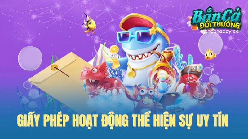 Ưu điểm khi game bắn cá có iaáy phép