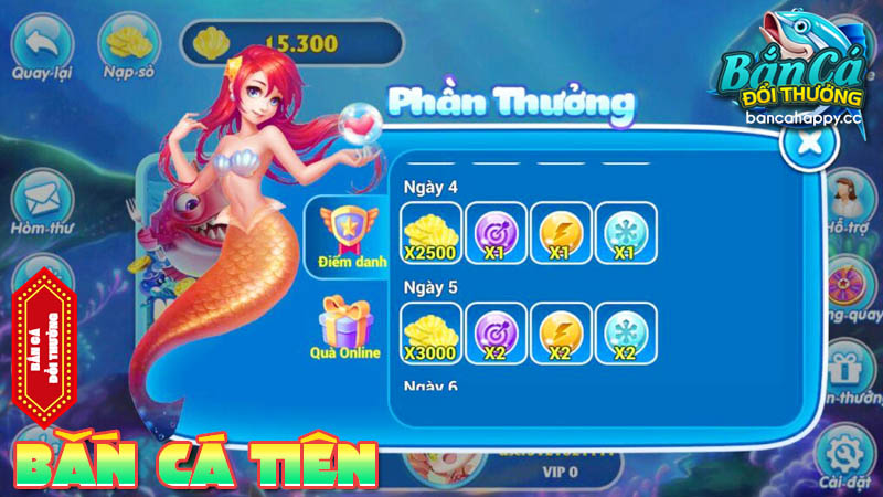 Tính năng nổi bật trong game bắn lien săn tiên cá