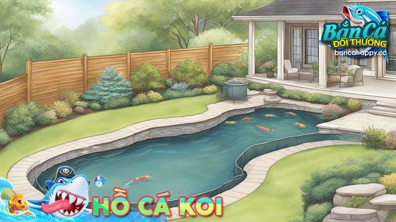 Hồ nuôi cá koi ý nghĩa là gì