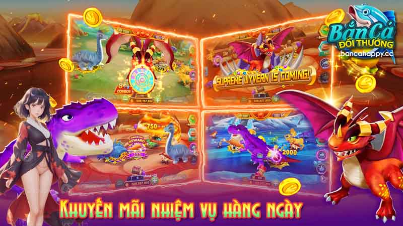 Giới thiệu tổng quan về khuyến mãi trong game bắn cá online