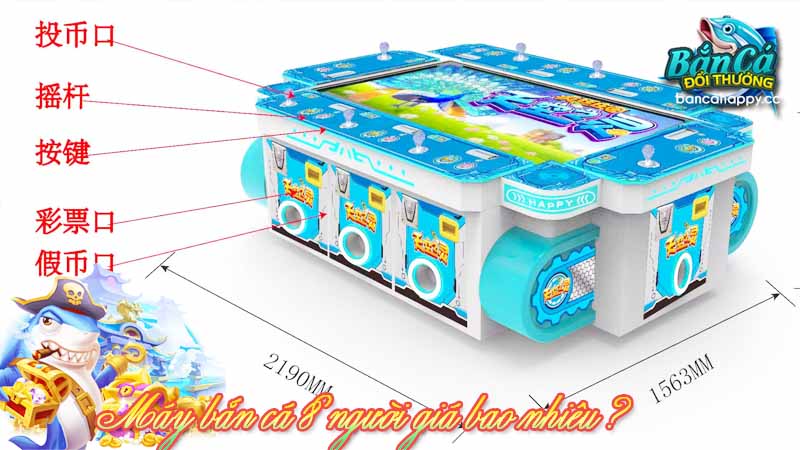 tác nhân nào ảnh hưởng lên giá máy bắn cá?