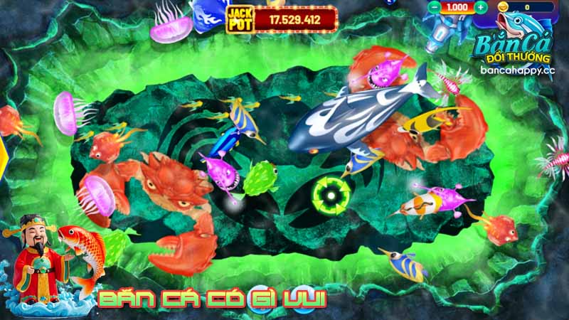 Giao diện được thiết kế trong game bắn cá online cực hay