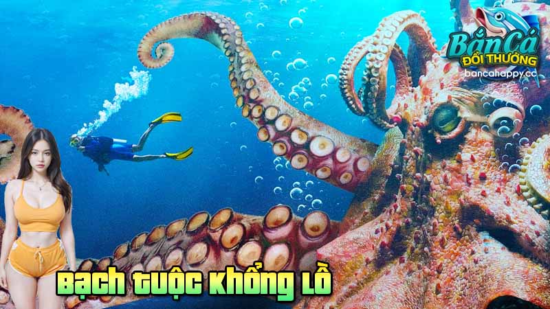 Kiến thức sự thật về bạch tuộc khổng lồ