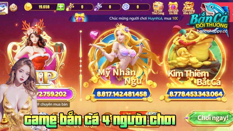 Thế nào là game săn cá đổi thưởng 4 tay?