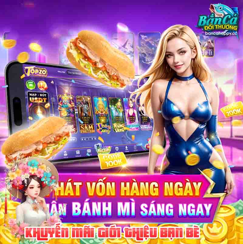 bạn bè chơi bắn cá, bạn nhận được nhiều quà