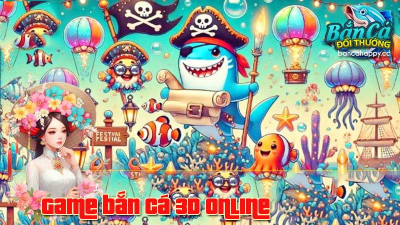Các điểm hấp dẫn đặc trưng trong tựa game bắn cá 3D online