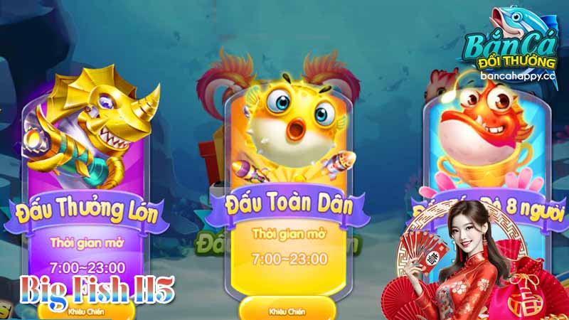 Tìm hiểu về hệ thống đấu trường trong big fish h5