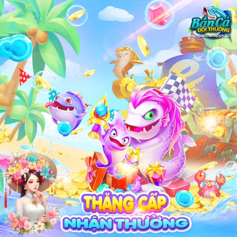 Bắn cá tài lộc nhiều điếm hấp dẫn thu hút ngư thủ