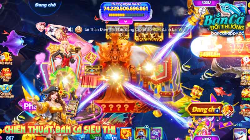 thủ thuật bắn cá siêu thị săn cá đàn