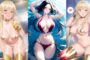 Bộ ảnh gái xinh Anime những cô nàng vòng 1 siêu khủng