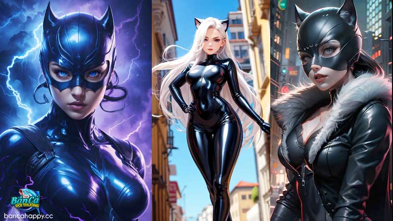 bộ ảnh anime sexy Catwoman 3D