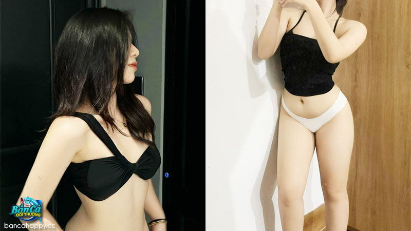 Một em gái xinh mình dây thích mặc đồ thiếu vải
