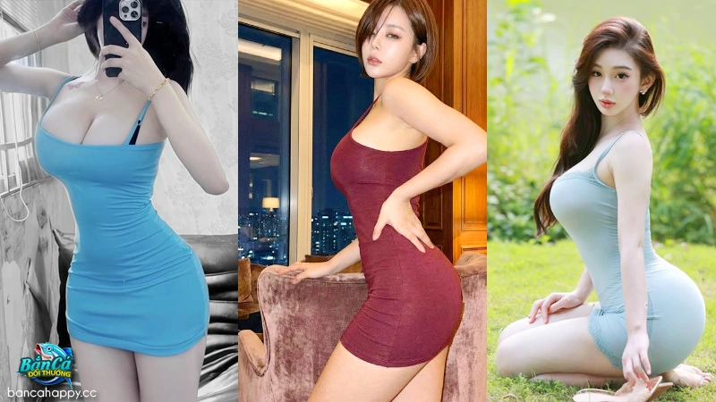 Thân hình cực phẩm với đường cong hút mắt các em hot girl - ảnh trên mạng
