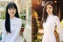 Gái xinh Việt Nam trong trang phục áo dài nhẹ nhàng cuốn hút